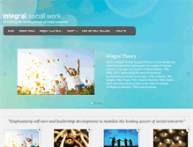 Tablet Screenshot of integralsocialwork.com